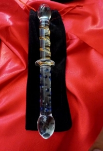 CENSAN �ift Tarafl� Cam Dildo